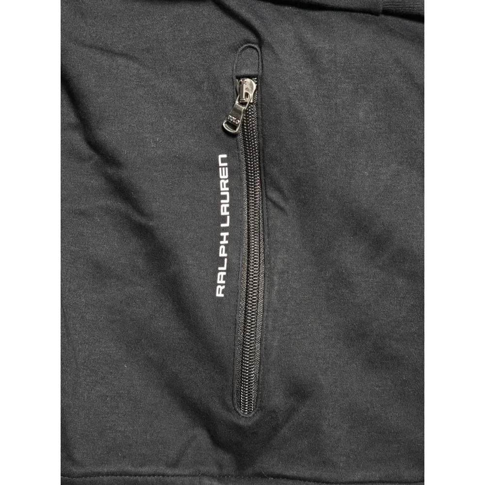 Polo Ralph Lauren Jacket Mens Black Performance Track Full Zip Pony 3XB Big‎